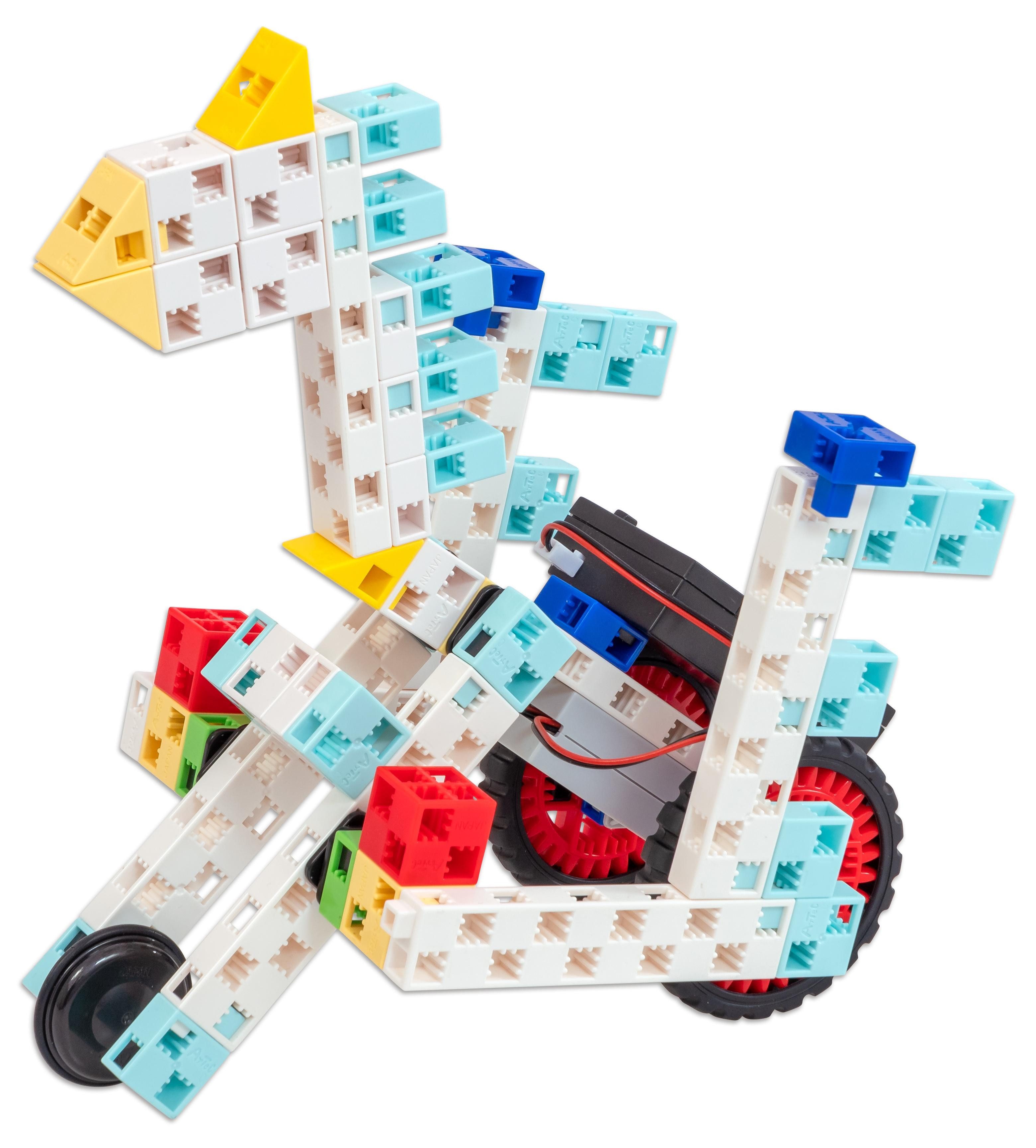 eduBotics Lernroboter Robotic & Coding Anfänger-Set „Die Tiere sind los“