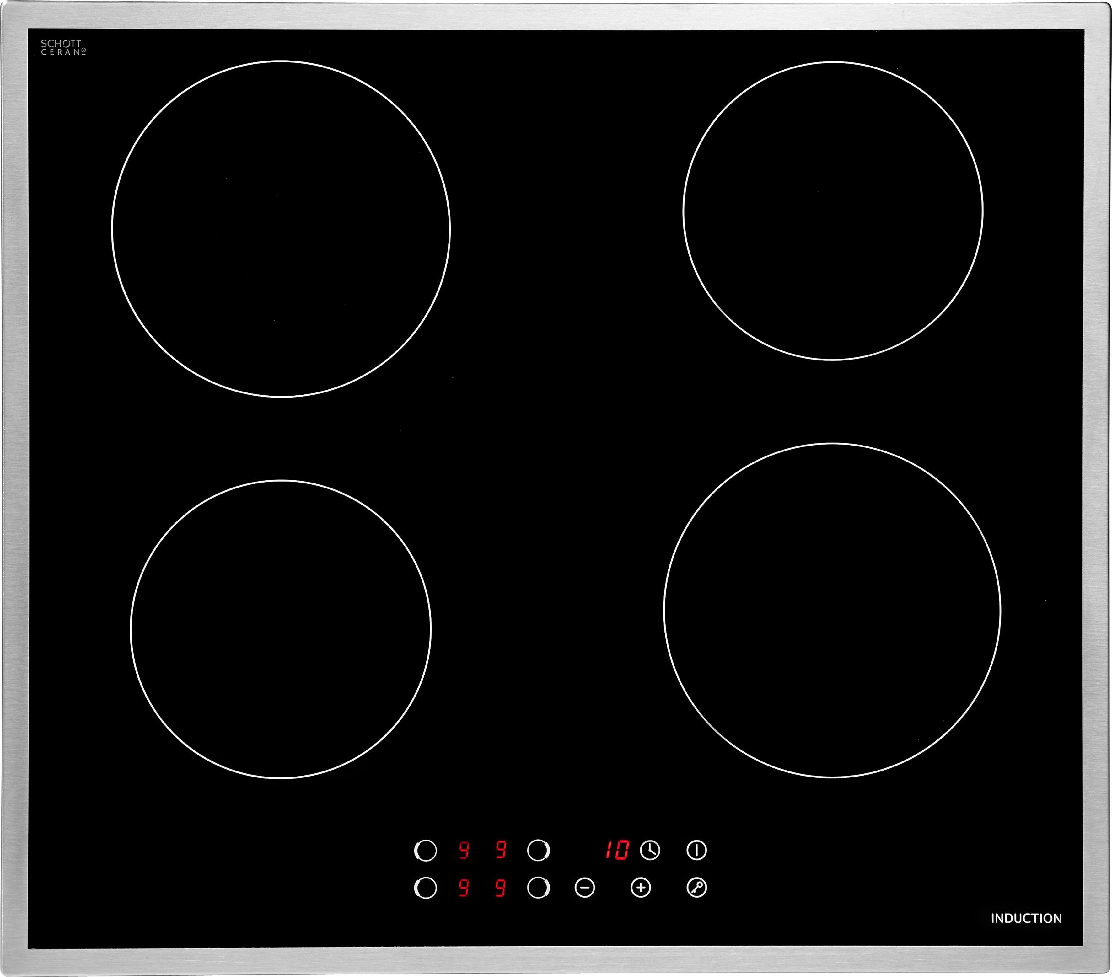 Hanseatic Induktions-Kochfeld von SCHOTT CERAN® MC-IF6417B1-A, mit Timer