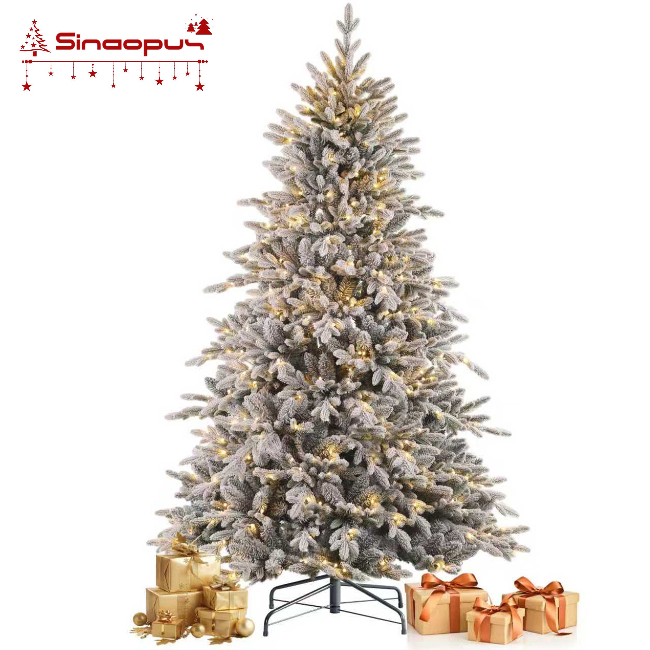 Vankel Künstlicher Weihnachtsbaum mit Schnee, Beleuchtung, Tannenbaum künst günstig online kaufen