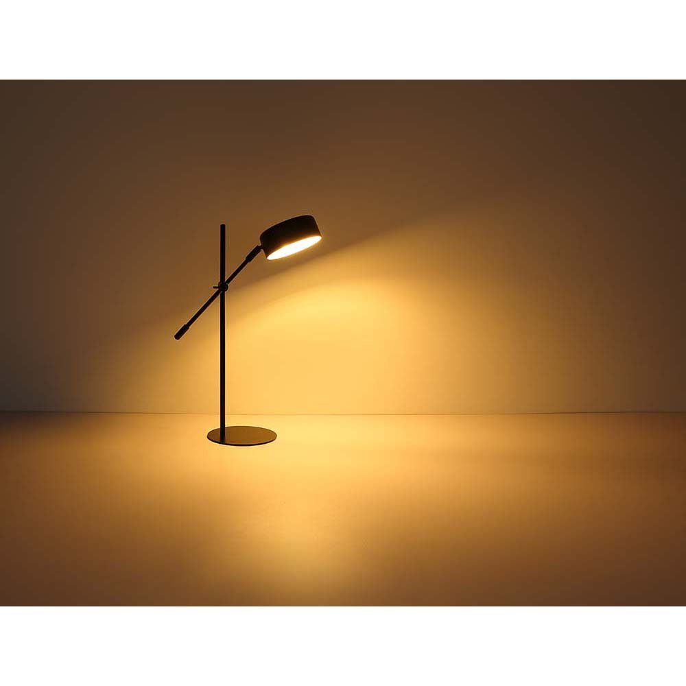 schwarz Lampe etc-shop Wohn inklusive, Stehlampe, Gelenk Steh nicht Leuchte Leuchtmittel Zimmer beweglich Stand