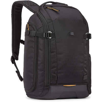 Case Logic Kameratasche Viso schlanker Kamerarucksack, 15L, schmaler Rucksack für Kameras und Laptops, praktische Kamera-Transporttasche, Reisen, schwarz