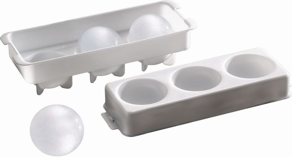 APS Eisportionierer, Eis-Kugel-Former, in weiß, Maße: 23.5 x 8.5 x 6.5 cm | Eisportionierer