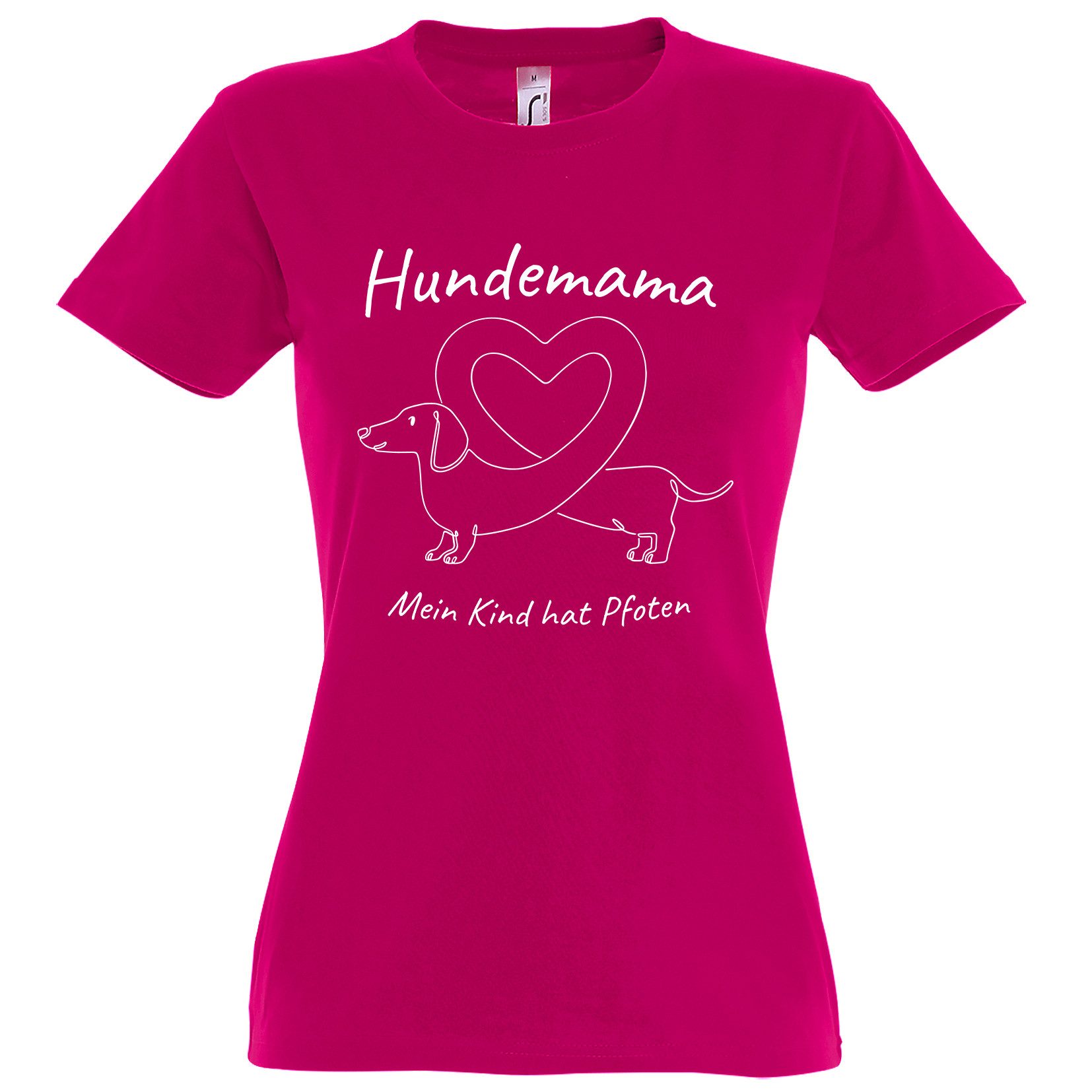 Youth Designz Print-Shirt Hundemama Damen T-Shirt günstig online kaufen