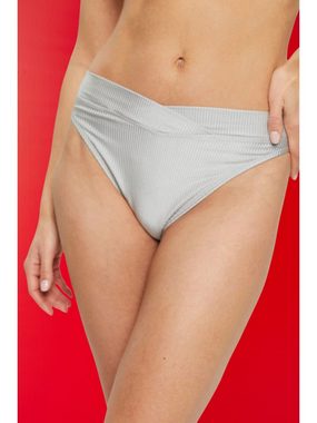 Esprit Bikini-Hose Silver Beach Bikinihose mit mittelhohem Bund