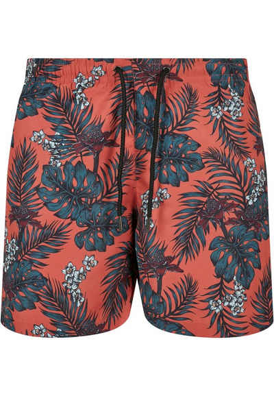 URBAN CLASSICS Badeshorts Urban Classics Herren Pattern Swim Shorts