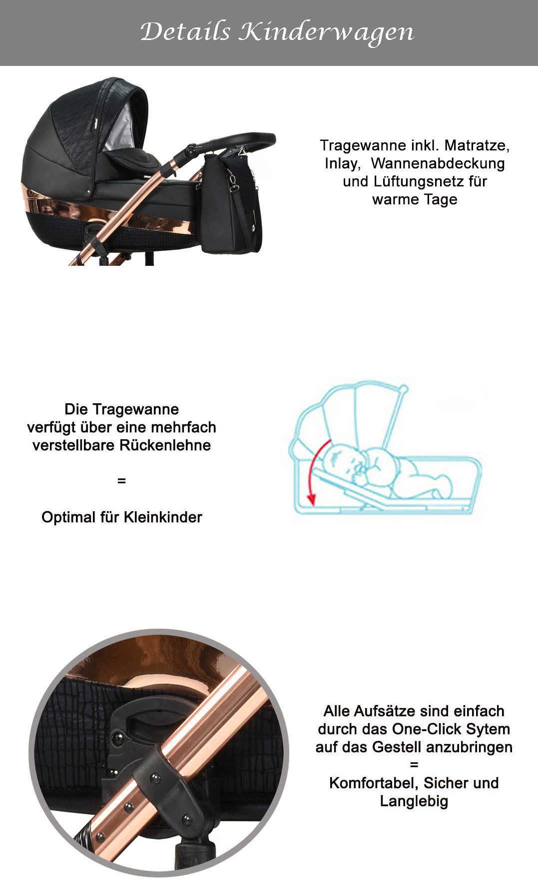 BabyMerc Vip Lux 4in1 - Bild 5