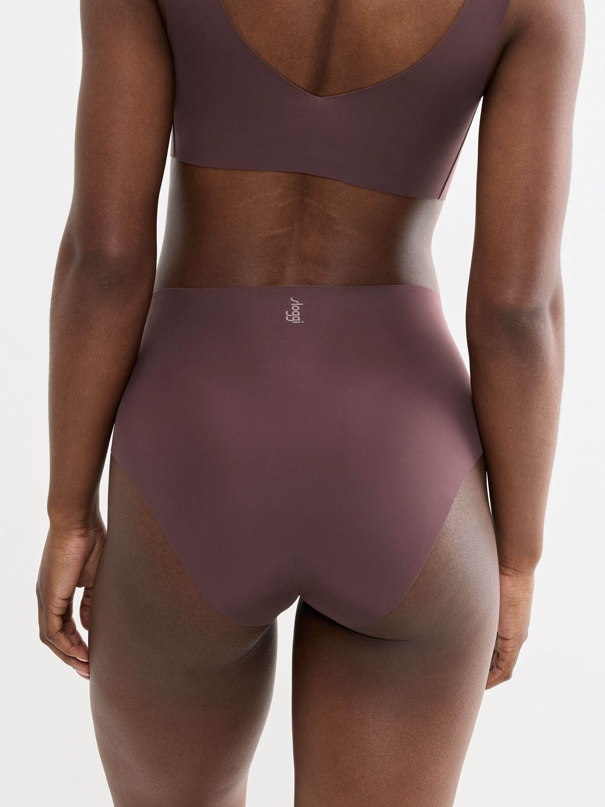 sloggi High-Waist-Slip ZERO Feel 2.0 feine Mikrofaser, atmungsaktiv, mit hoher Taille, ultraleicht – Bild 3 von 5
