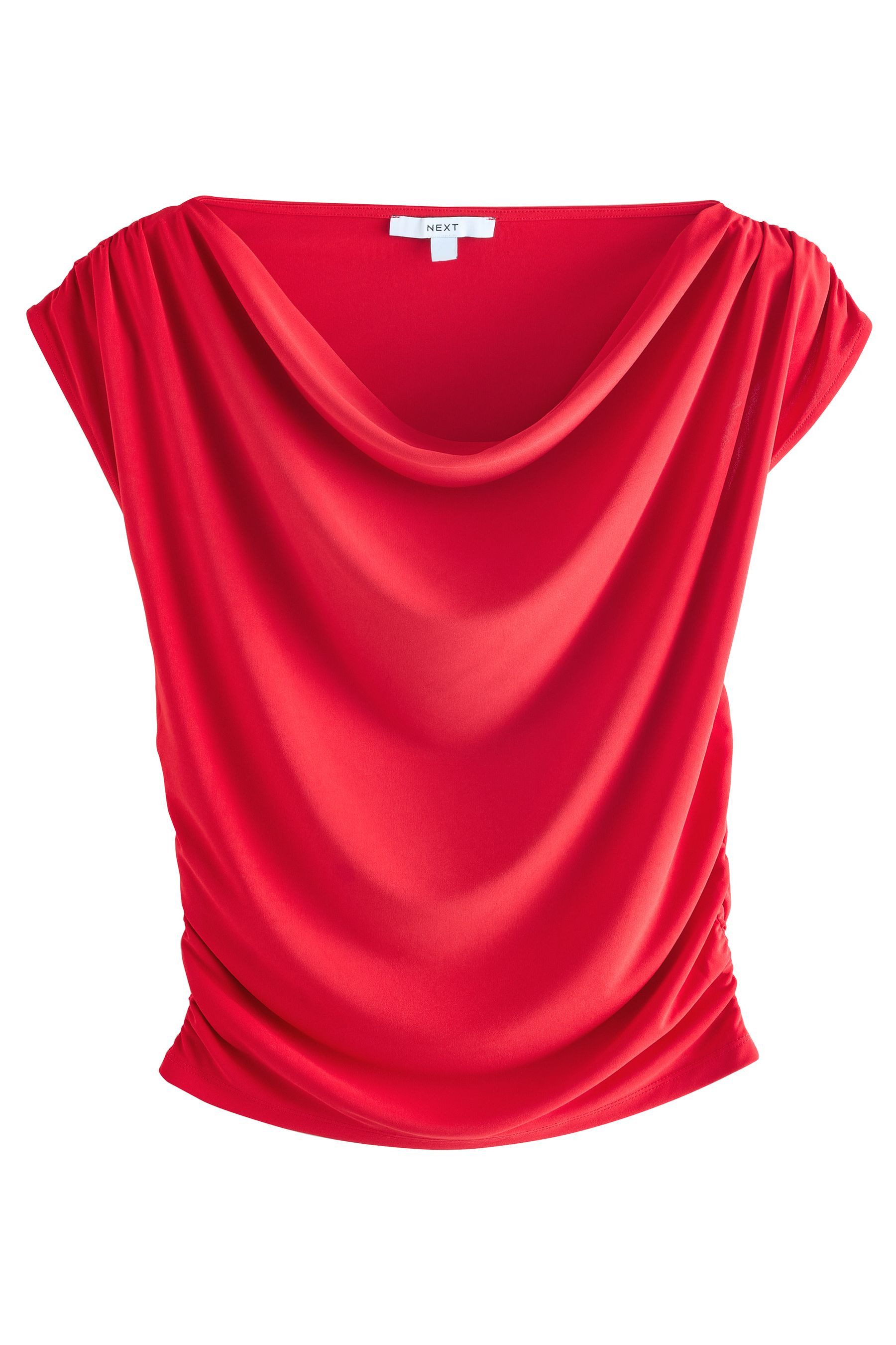 Next Shirttop Ärmelloses, drapiertes Oberteil (1-tlg)