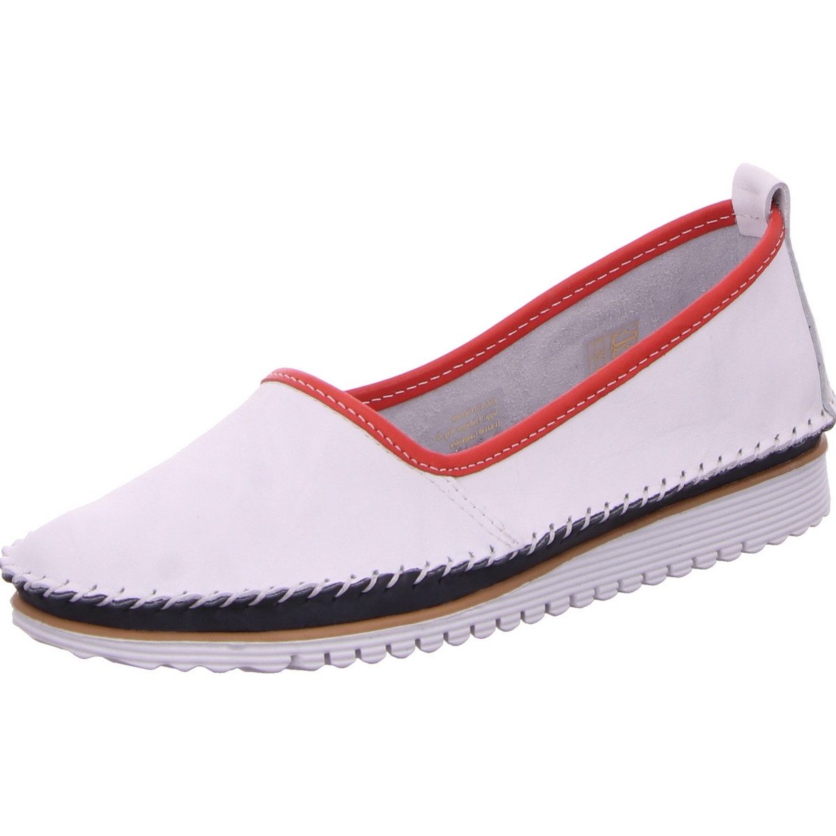 Ballerinas für Damen in weiß Ballerina