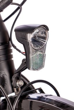 SAXONETTE E-Bike Compact Premium Plus, 7 Gang, Nabenschaltung, Mittelmotor, 360 Wh Akku, (mit Akku-Ladegerät)