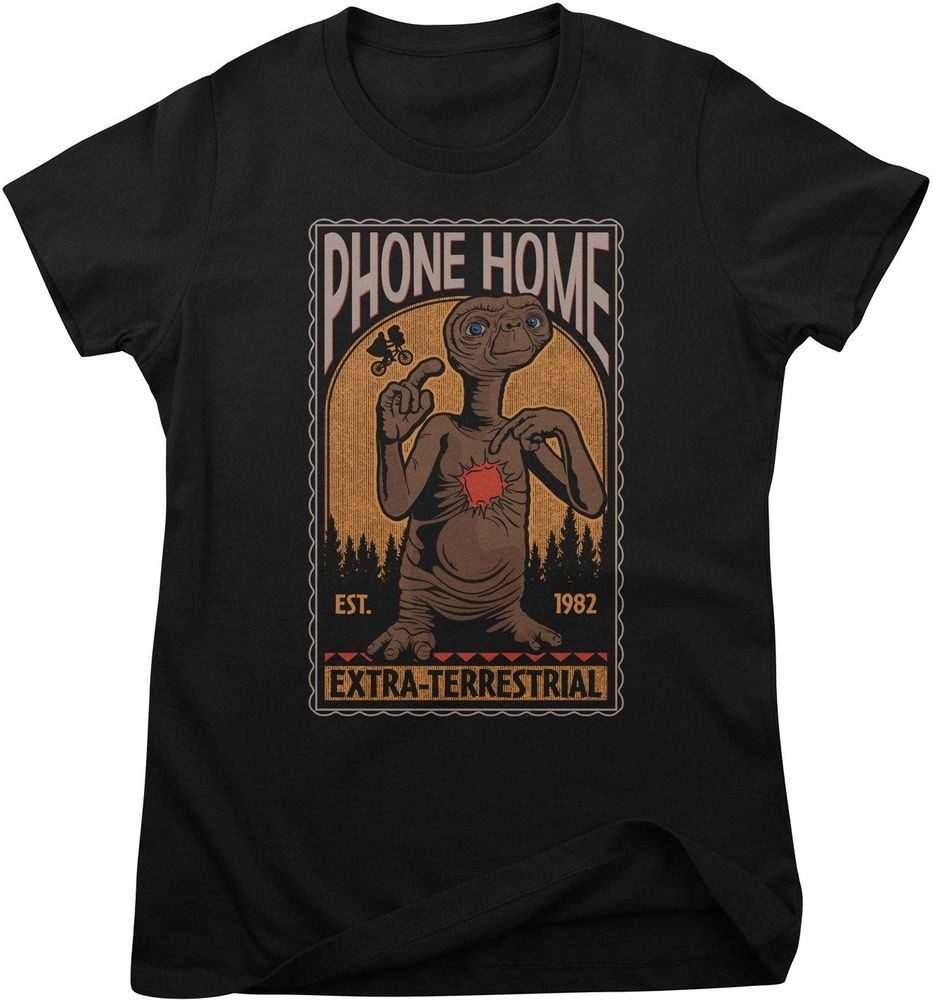E.T. T-Shirt E.T. Phone Home - Est 1982 Girly Tee