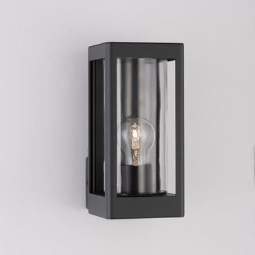 Nova Luce Deckenleuchte Wandleuchte Figo in Dunkelgrau E27 IP54, keine Angabe, Leuchtmittel enthalten: Nein, warmweiss, Aussenlampe, Aussenwandleuchte, Outdoor-Leuchte