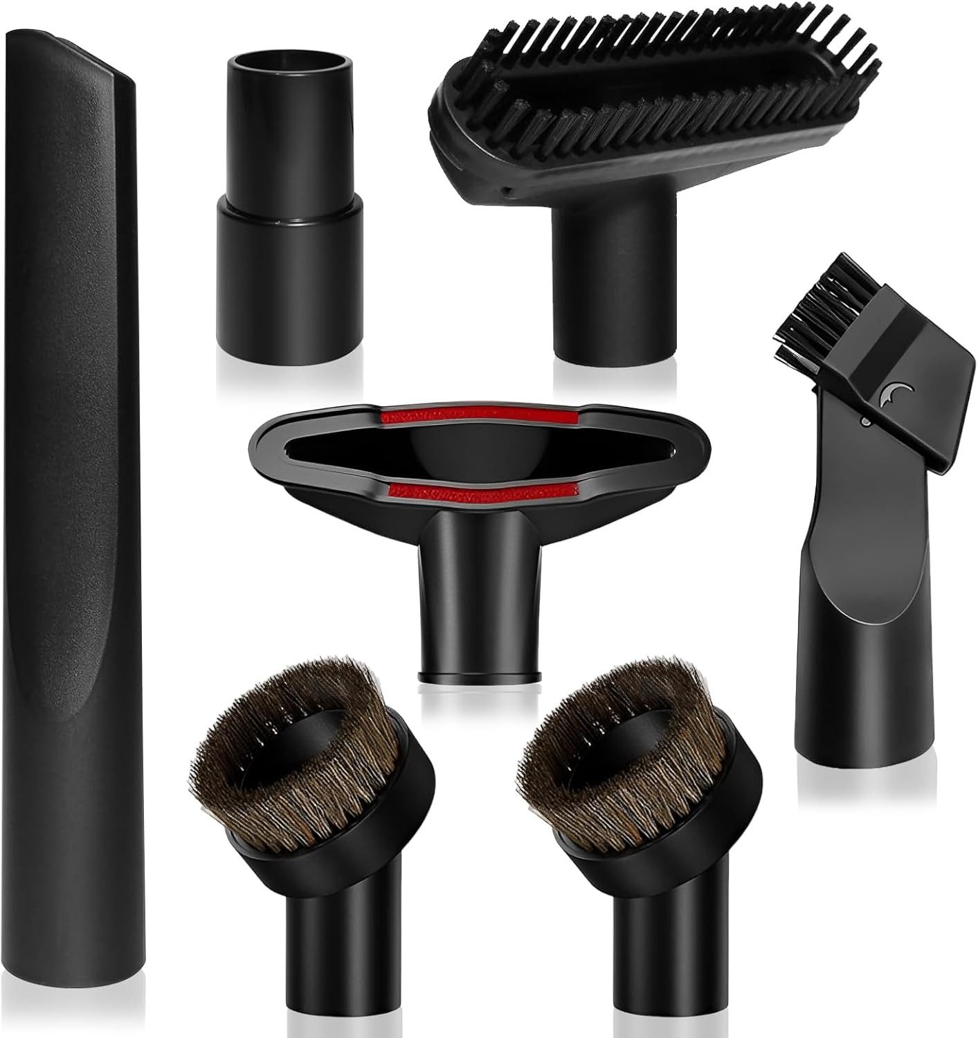 FELIXLEO Staubsaugerdüsen-Set Staubsauger Düsen Set 7 Stück Universal Vakuum Aufsätze 32 35mm
