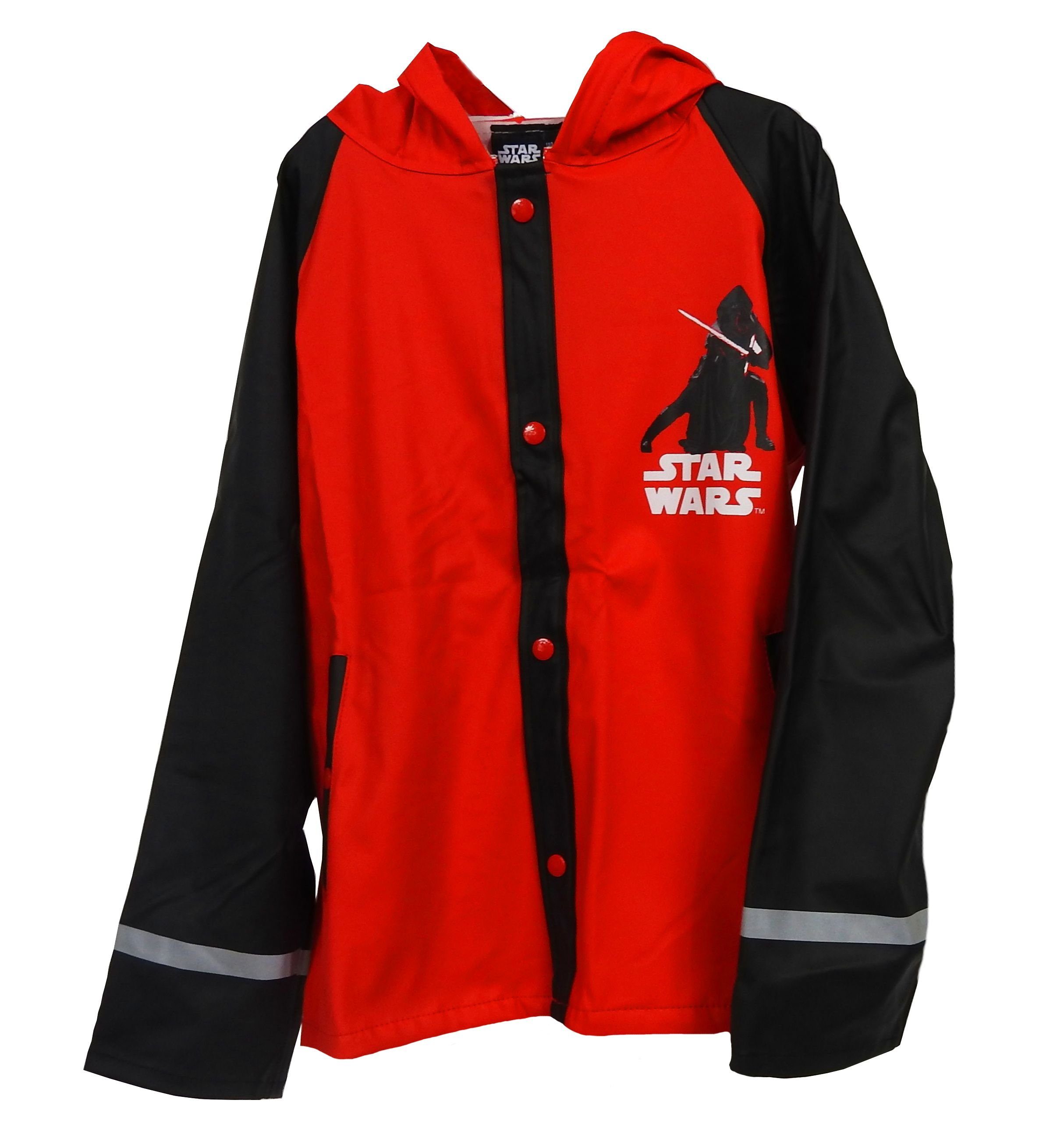 Jungen Star Wars Jacke Jungen Outdoor Kinder rot Regenjacke Funktionsjacke Buddel Matsch Mädchen