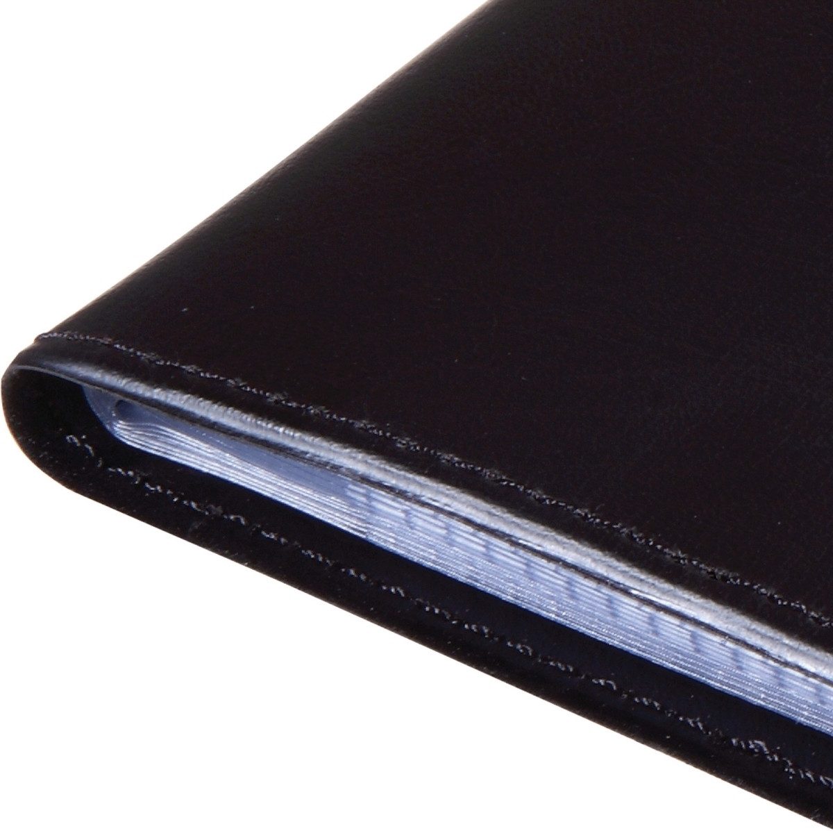 Sigel Visitenkartenhülle Visitenkarten-Mappe Lederoptik für 192 Karten bis Размер 90x58mm