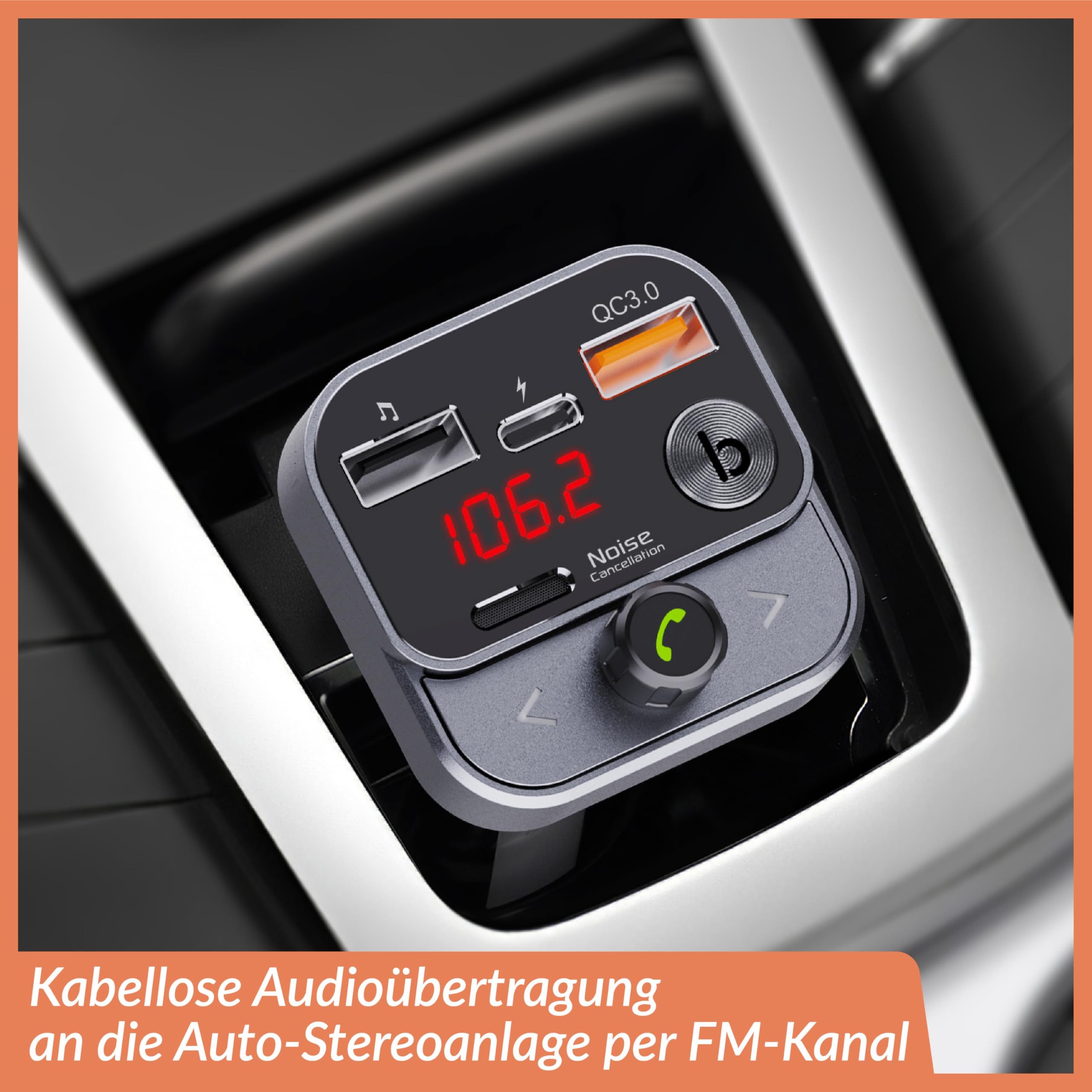 Technaxx FMT1700BT Radio (Kompatibel mit Bluetooth 5.3) – Bild 2 von 5