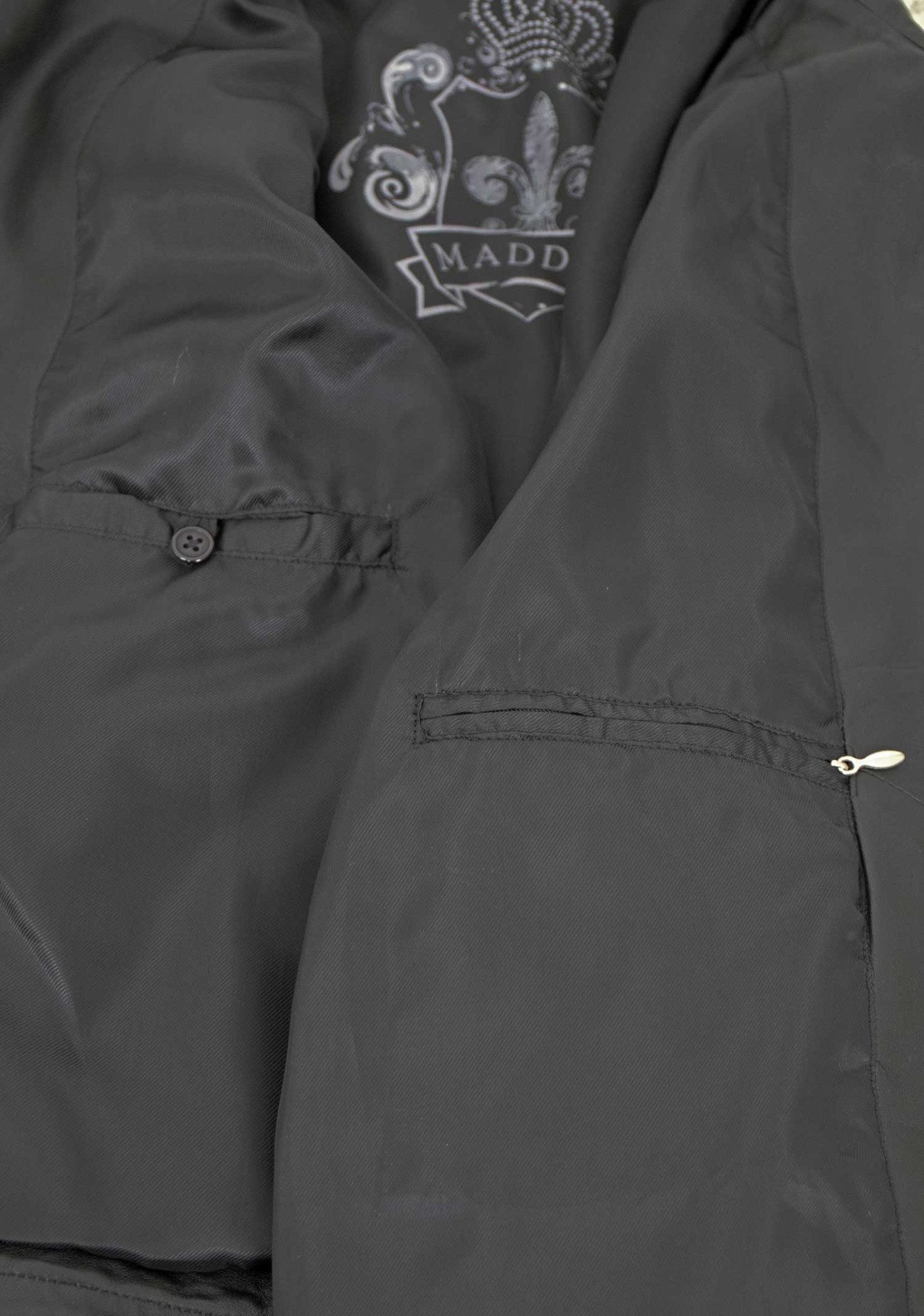 Maddox Lederjacke Diana MADDOX - Damen Lederjacke Lammnappa schwarz – Bild 5 von 5
