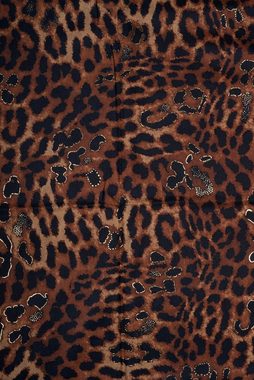 styleBREAKER Modeschal, (1-St), Schal Leoparden Muster Metallic Details