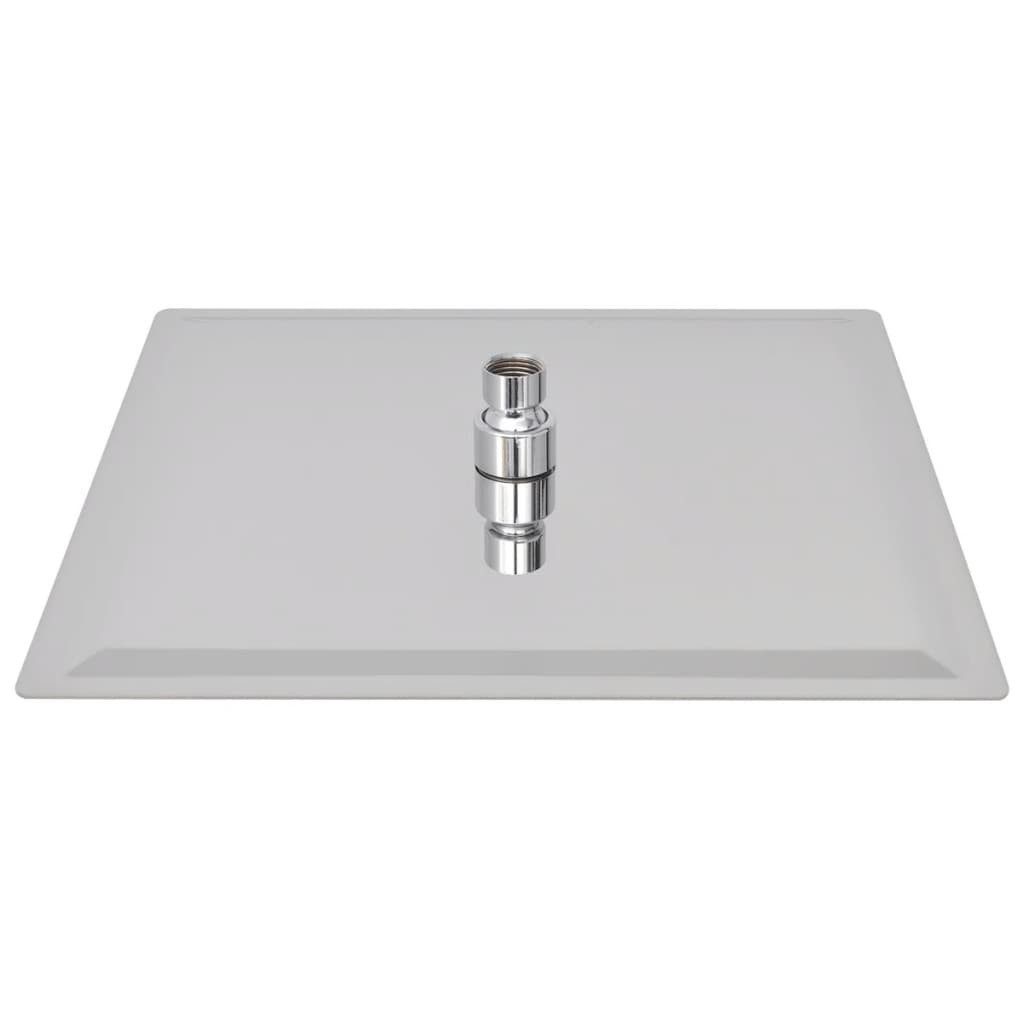 vidaXL Duschbrause 30 x 30 cm Regenduschkopf Edelstahl 30x30 cm Quadratisch