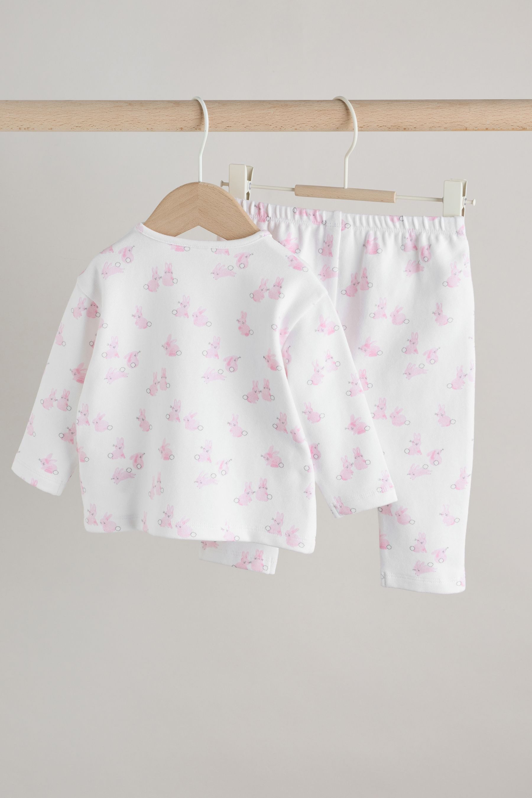 Next Langarmshirt & Leggings Baby-Set mit Langärmeligem T-Shirt und Leggings (2-tlg)