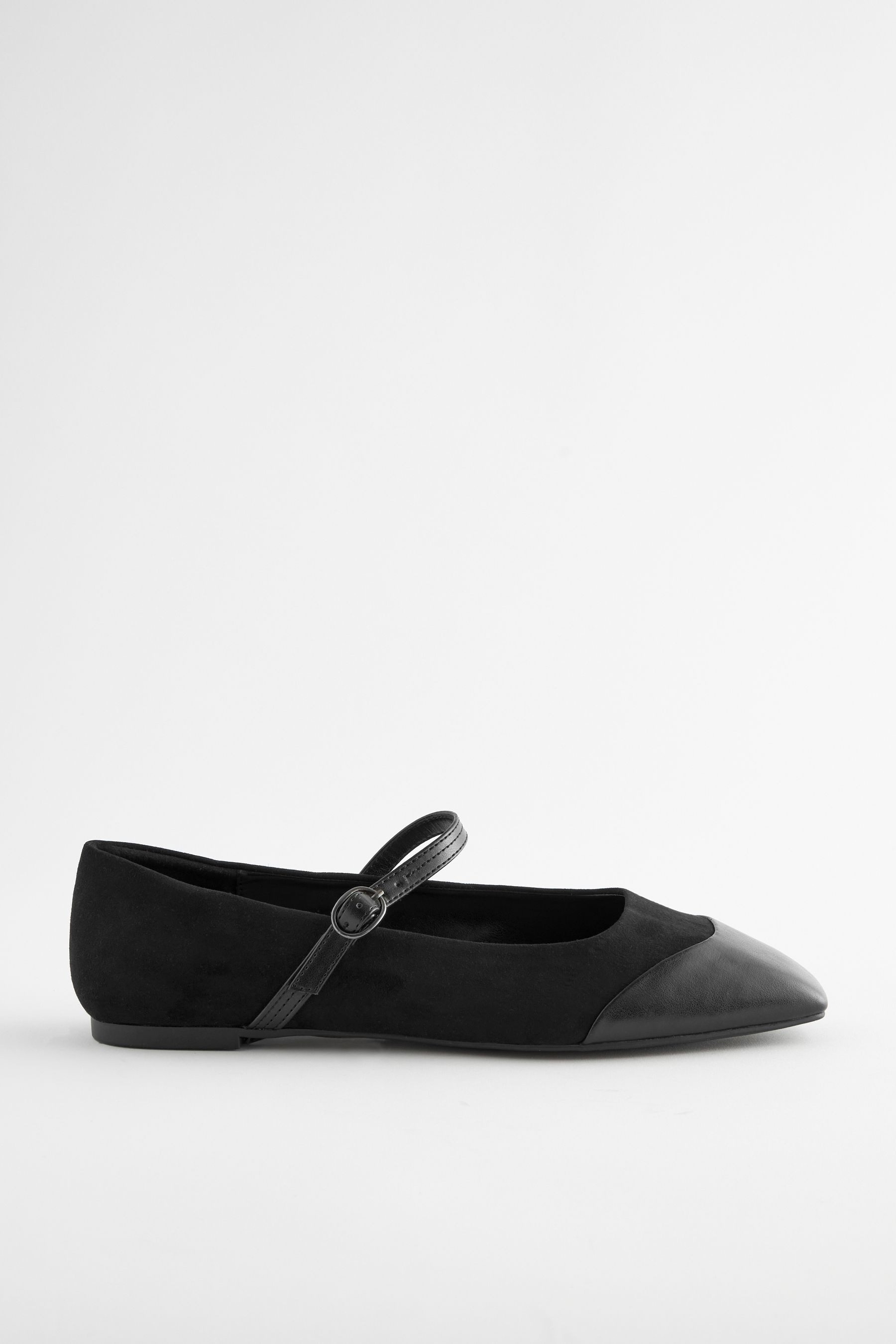 Forever Comfort® Mary-Janes, eckige Zehenpartie Ballerina