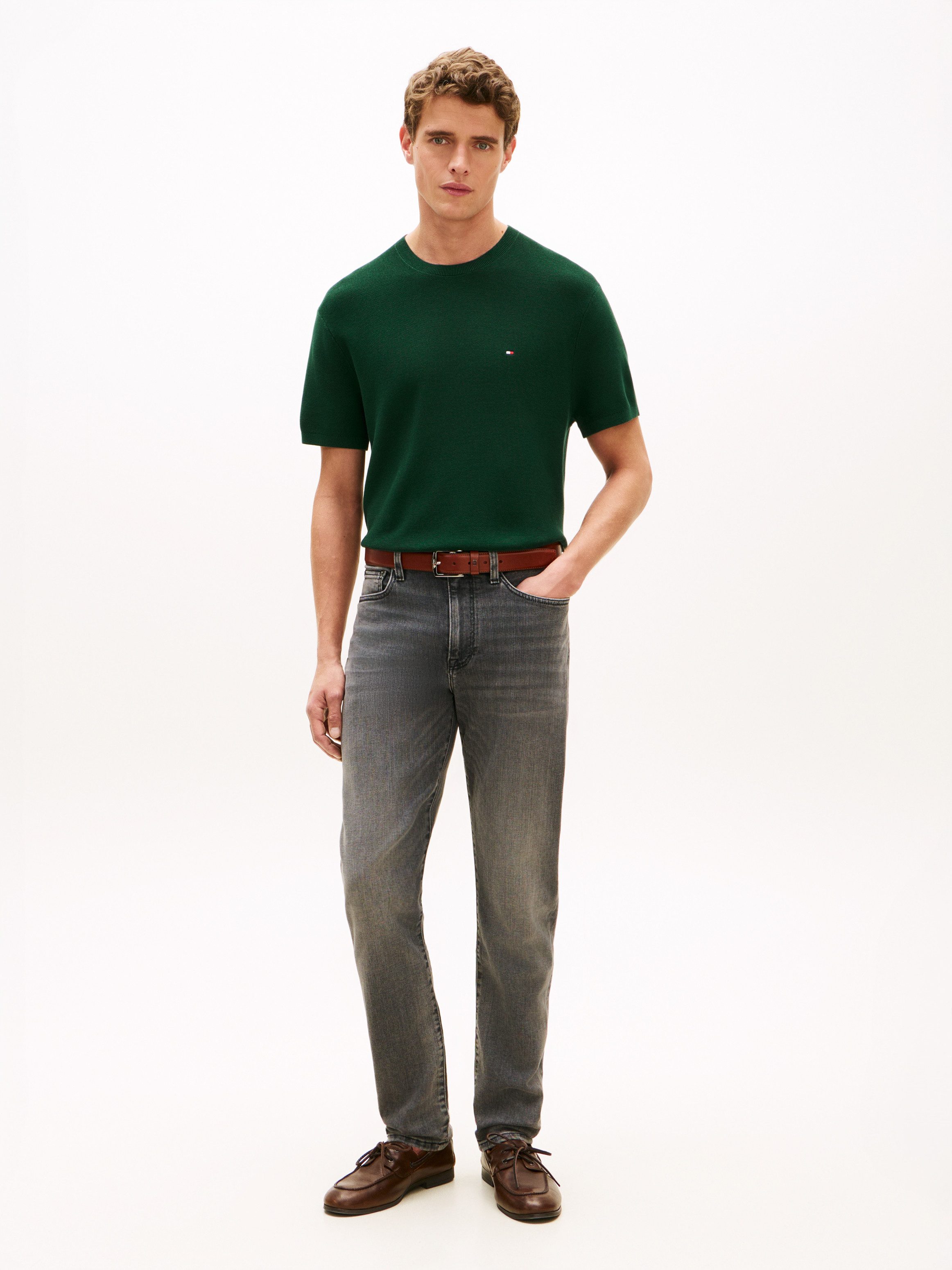 Tommy Hilfiger Slim-fit-Jeans Bleecker Slim fit Denim Jeans Classic Style mit Stretch