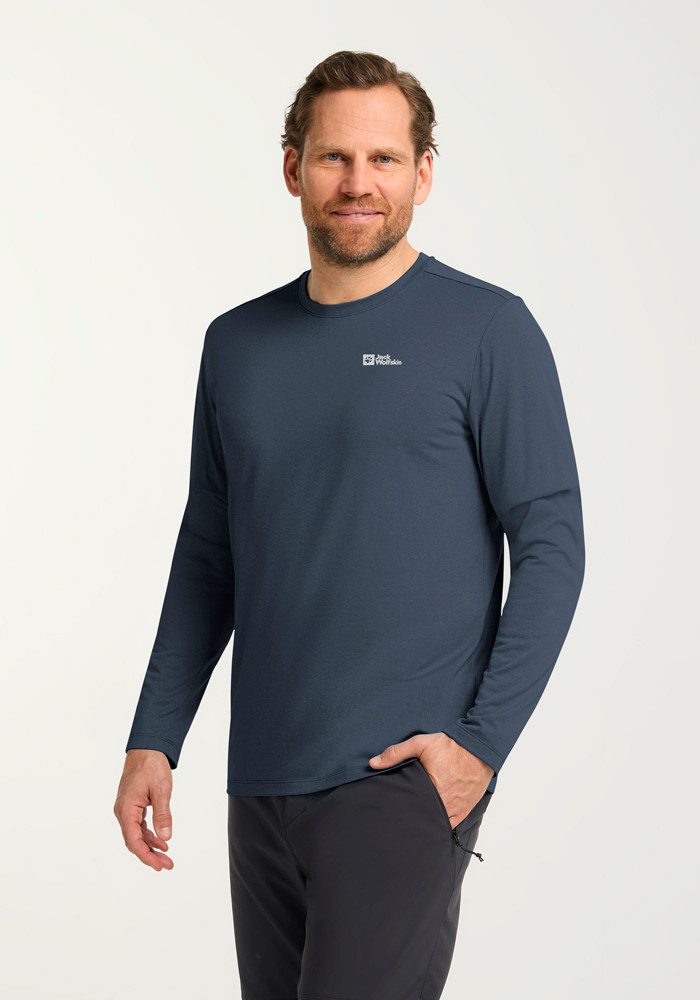 Jack Wolfskin Rundhalspullover SKY THERMAL L/S M günstig online kaufen