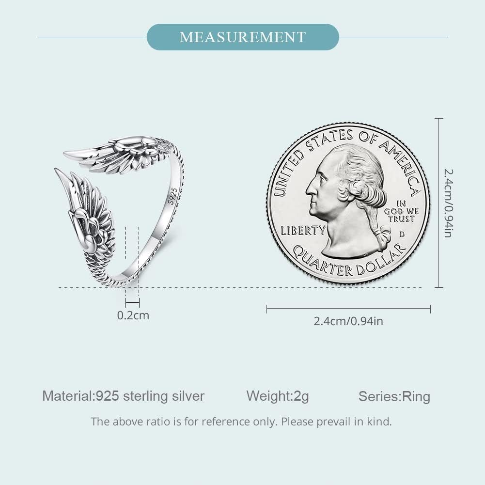 ZEUOPQ Silberring 925 Sterling Silber Ring, günstig online kaufen