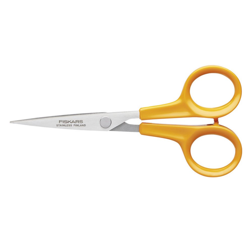Thumbnail - Fiskars Universalschere Fiskars 1005153 Bastelschere Linkshänder, Rechtshänder 130 mm Orange