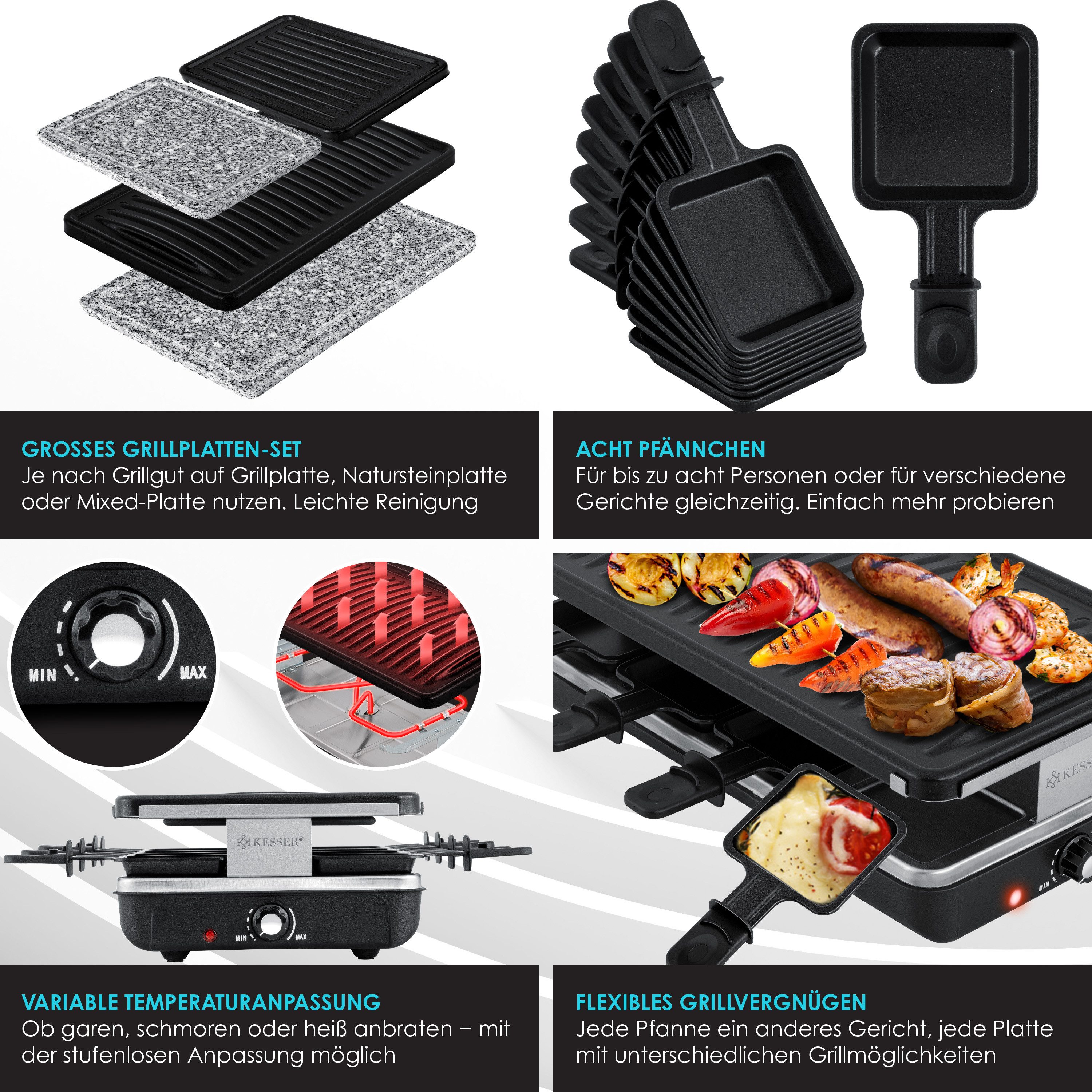 KESSER Raclette 1200 W - Bild 3