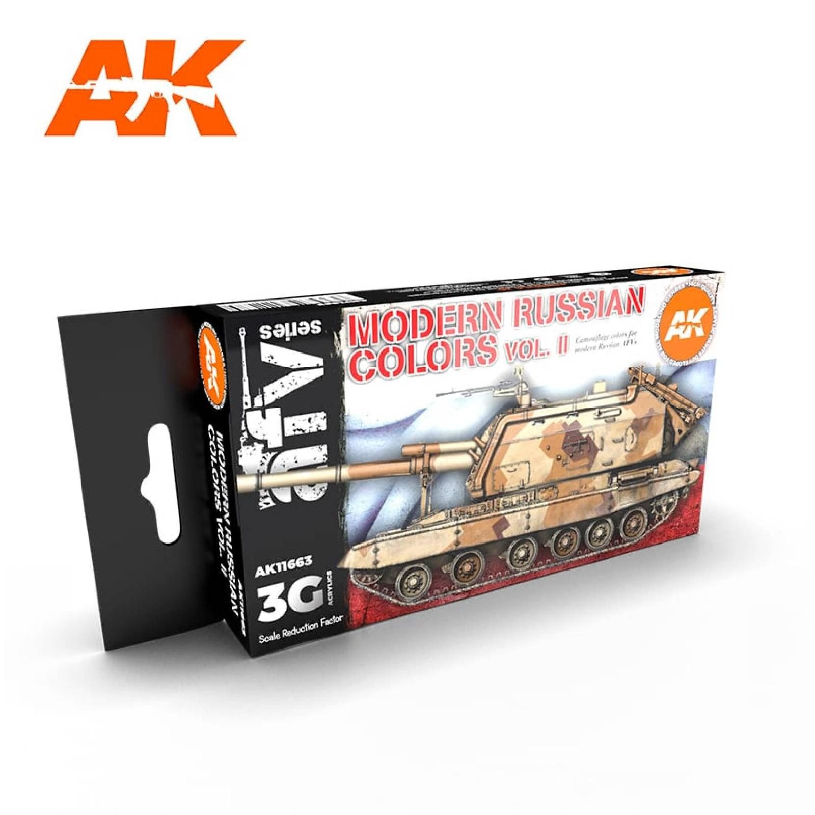 Modellbausatz Paint Set: MODERN RUSSIAN COLORS VOL 2 (6x17ml)