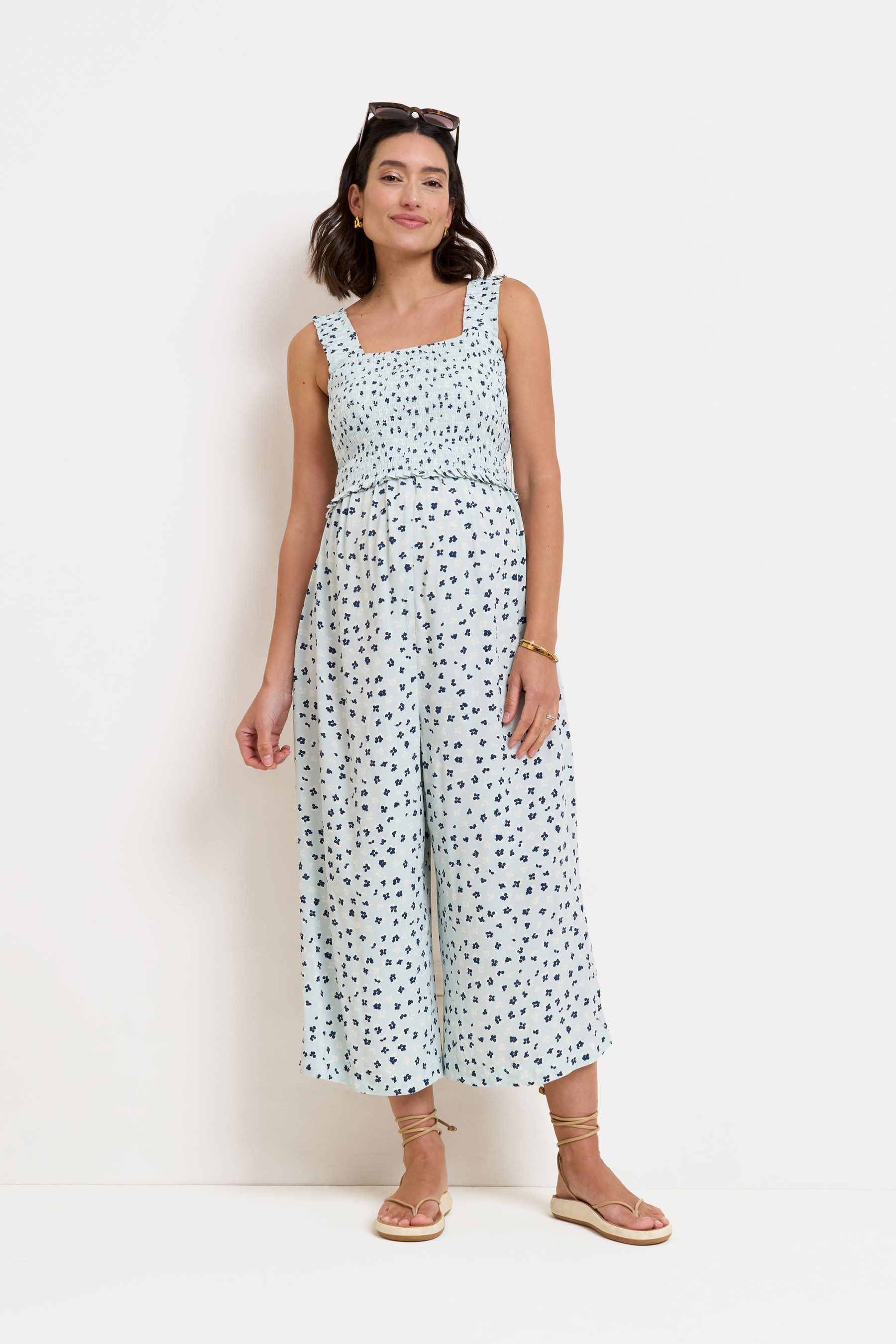 Seraphine Jumpsuit Seraphine Midi-Jumpsuit, Umstands- und Stillmode (1-tlg)