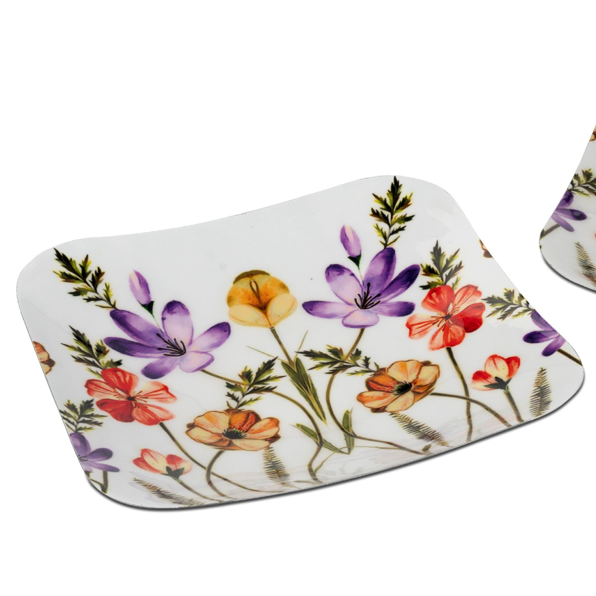 formano Dekoschale Sommergarten, Farbe: Mehrfarbig, Motiv: Sommerblumen