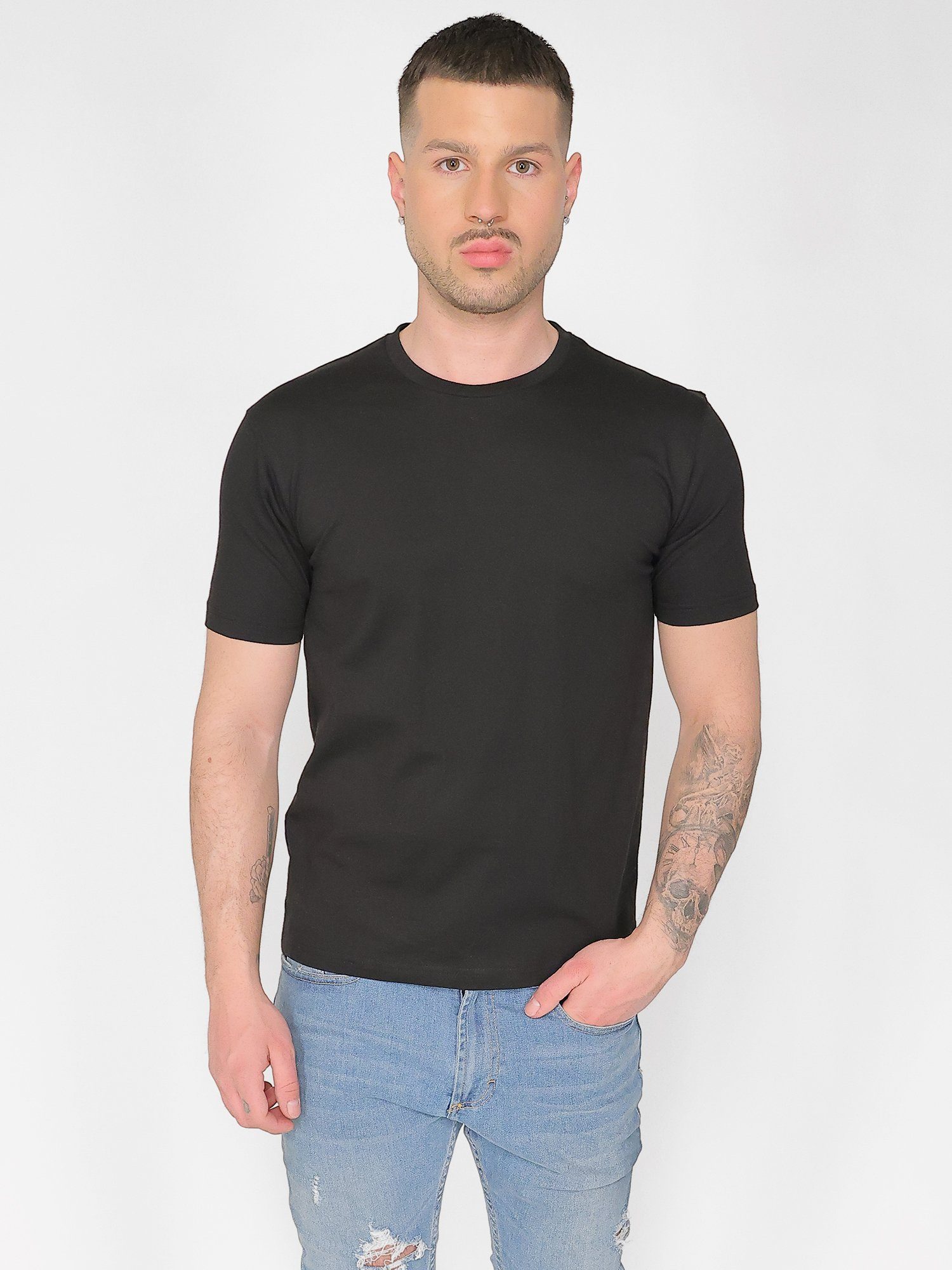 JCC Rundhalsshirt 31022341 black