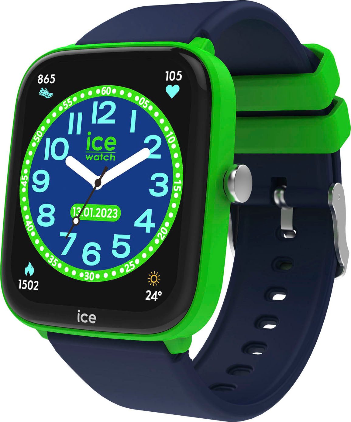 ice-watch ICE smart junior 2.0 Smartwatch, Armbanduhr, Jungenuhr, Kinder, Silikonarmband, Spielmodus, Sportprofil