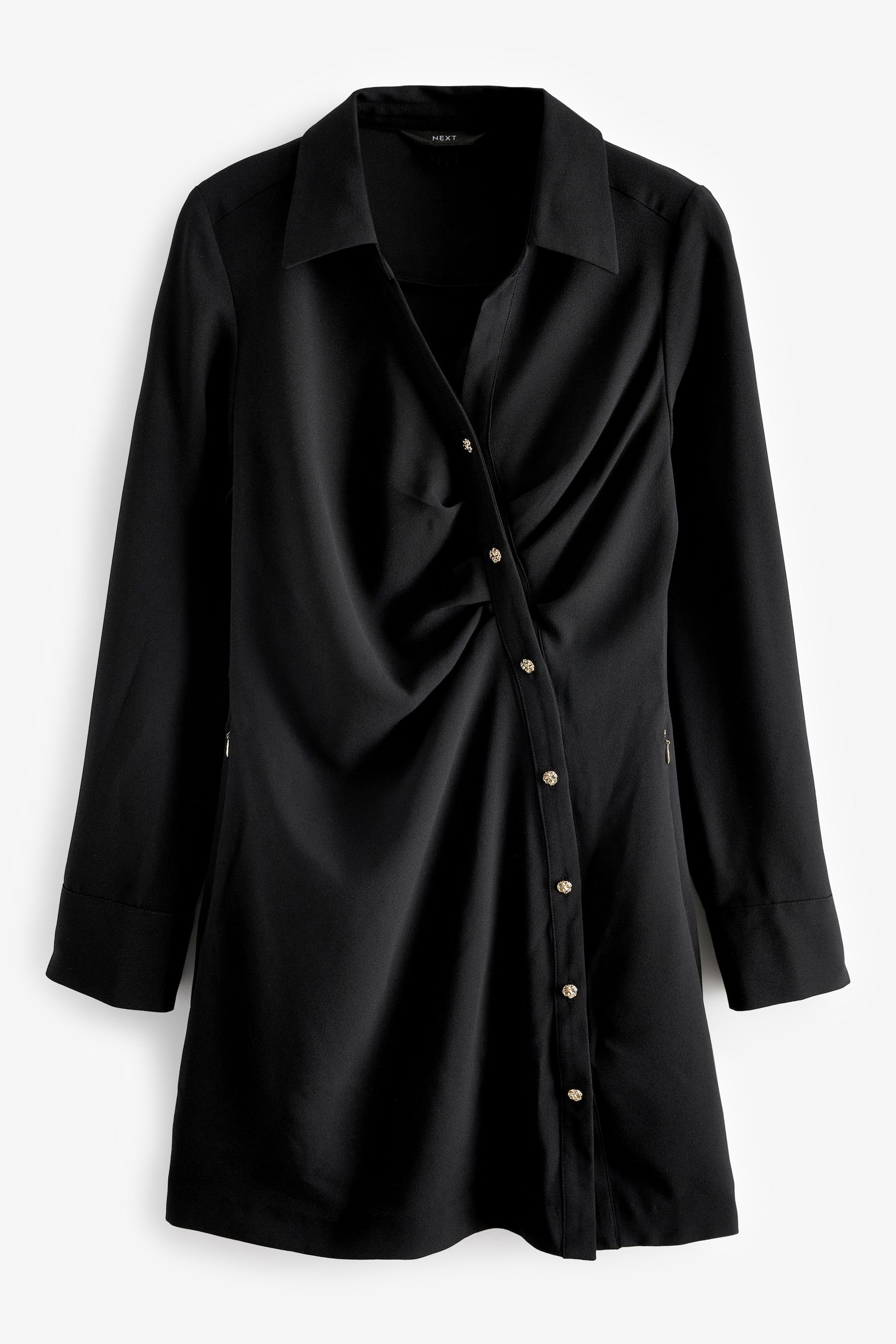 Next Minikleid Asymmetrisches Minikleid aus Crêpe günstig online kaufen