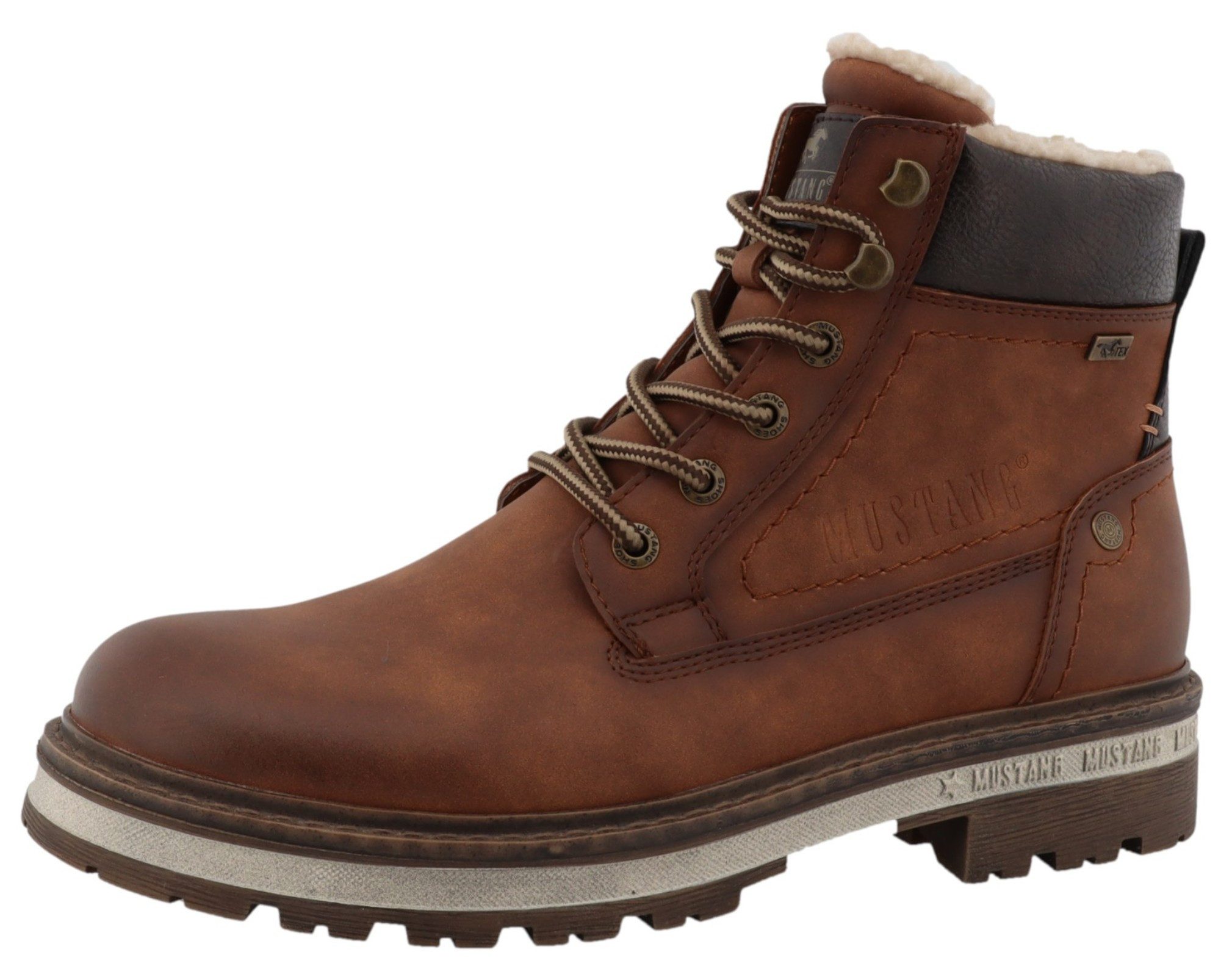 Mustang Shoes 15M0091001 205 Cognac Stiefelette günstig online kaufen