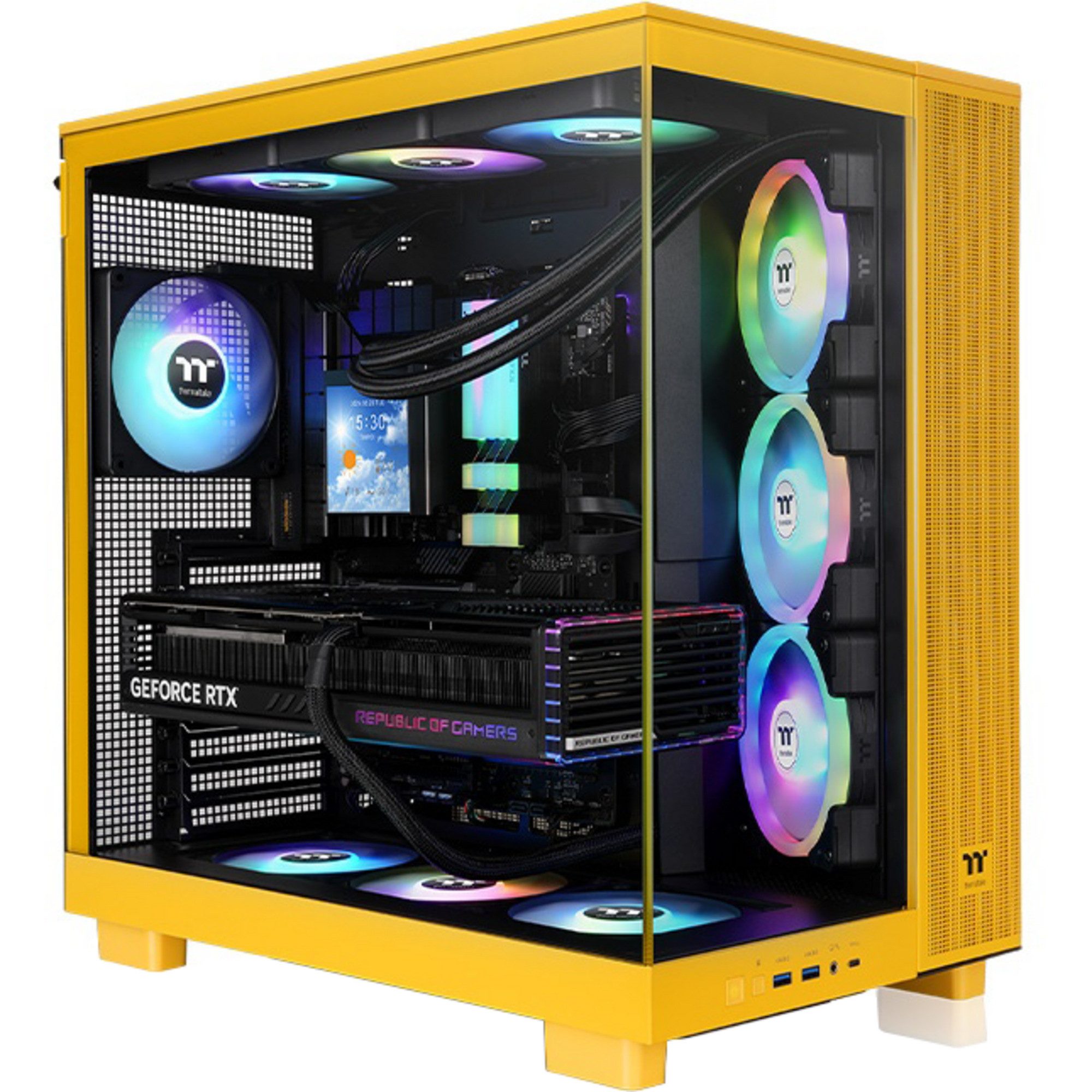 PC-Gehäuse Thermaltake View 380 XL TG ARGB, Tower-Gehäuse