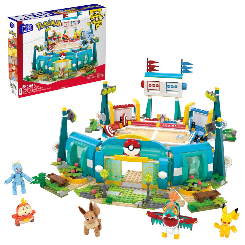 Mattel® Steckspielzeug MEGA Pokémon Trainingsstadion