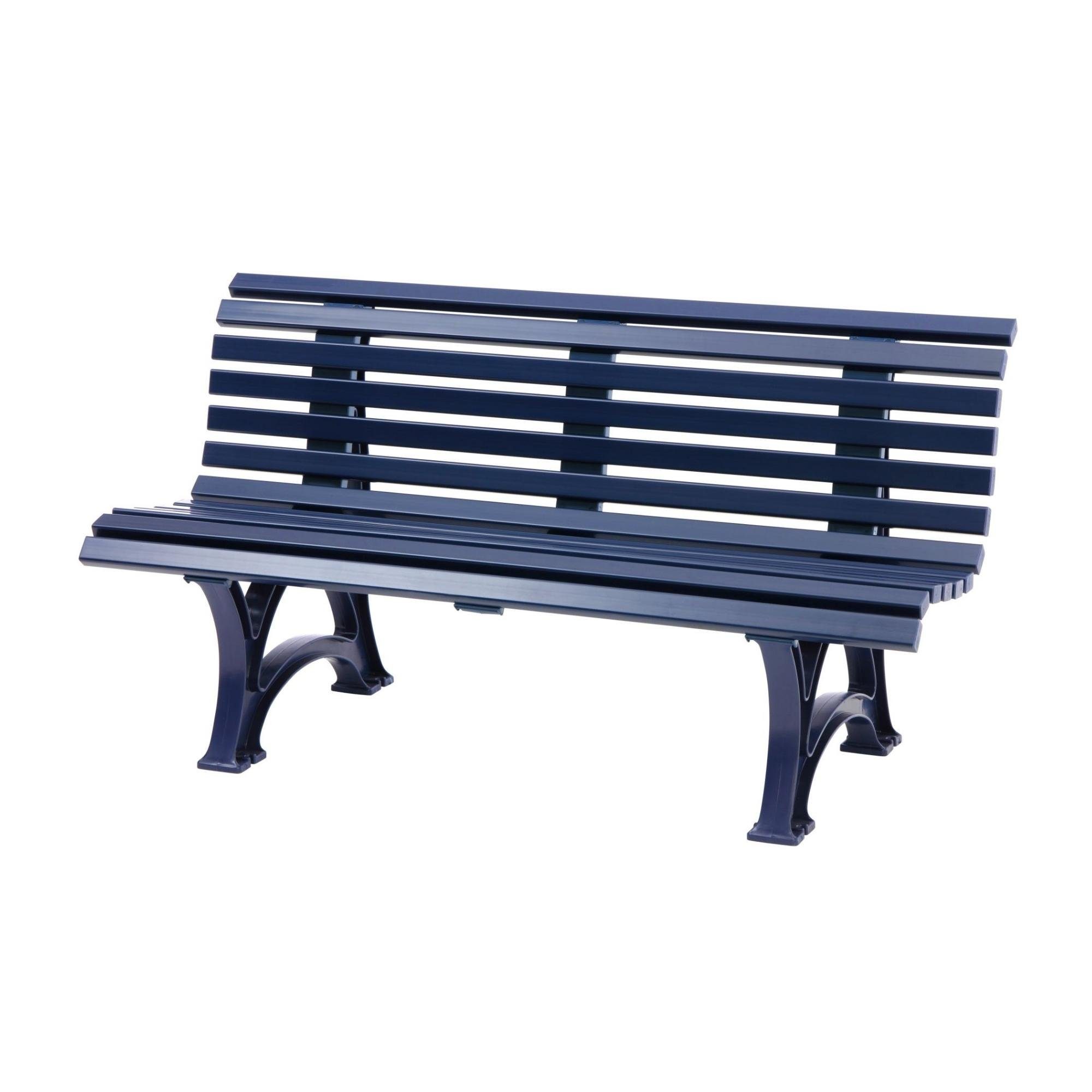 PROREGAL® Gartenbank JAMAIKA aus Kunststoff Parkbank Sitzbank Garten Balkon Terrasse