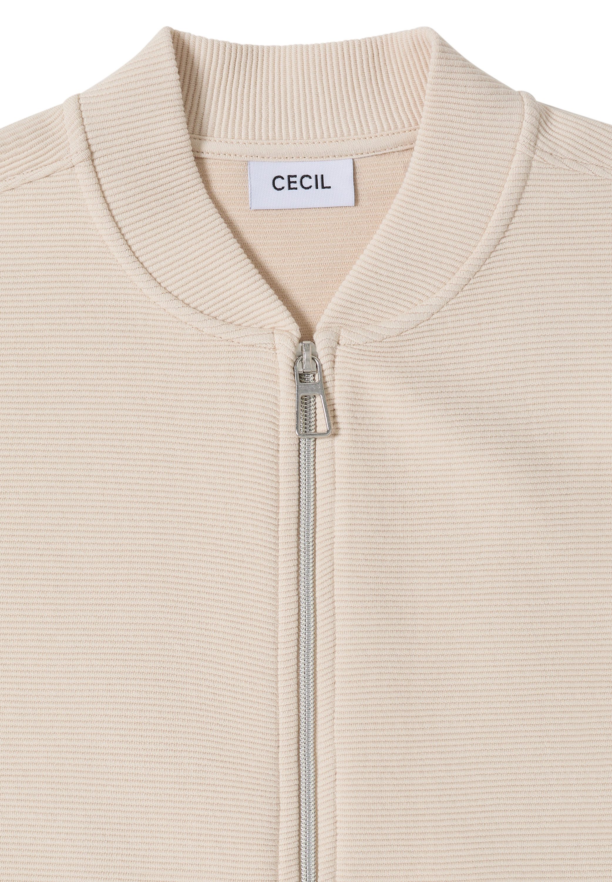 CECIL Cardigan mit Rundhalsausschnitt