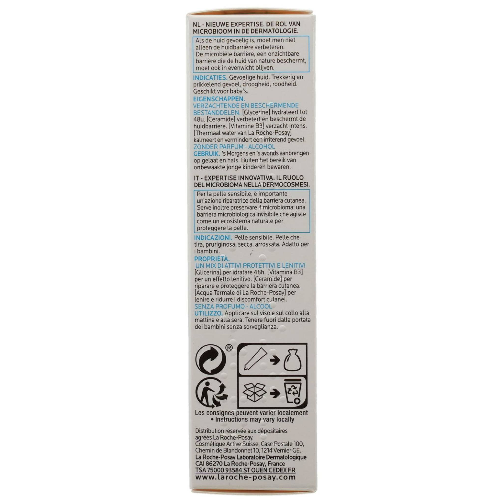 La Roche-Posay Gesichtspflege Toleriane sensitive Creme