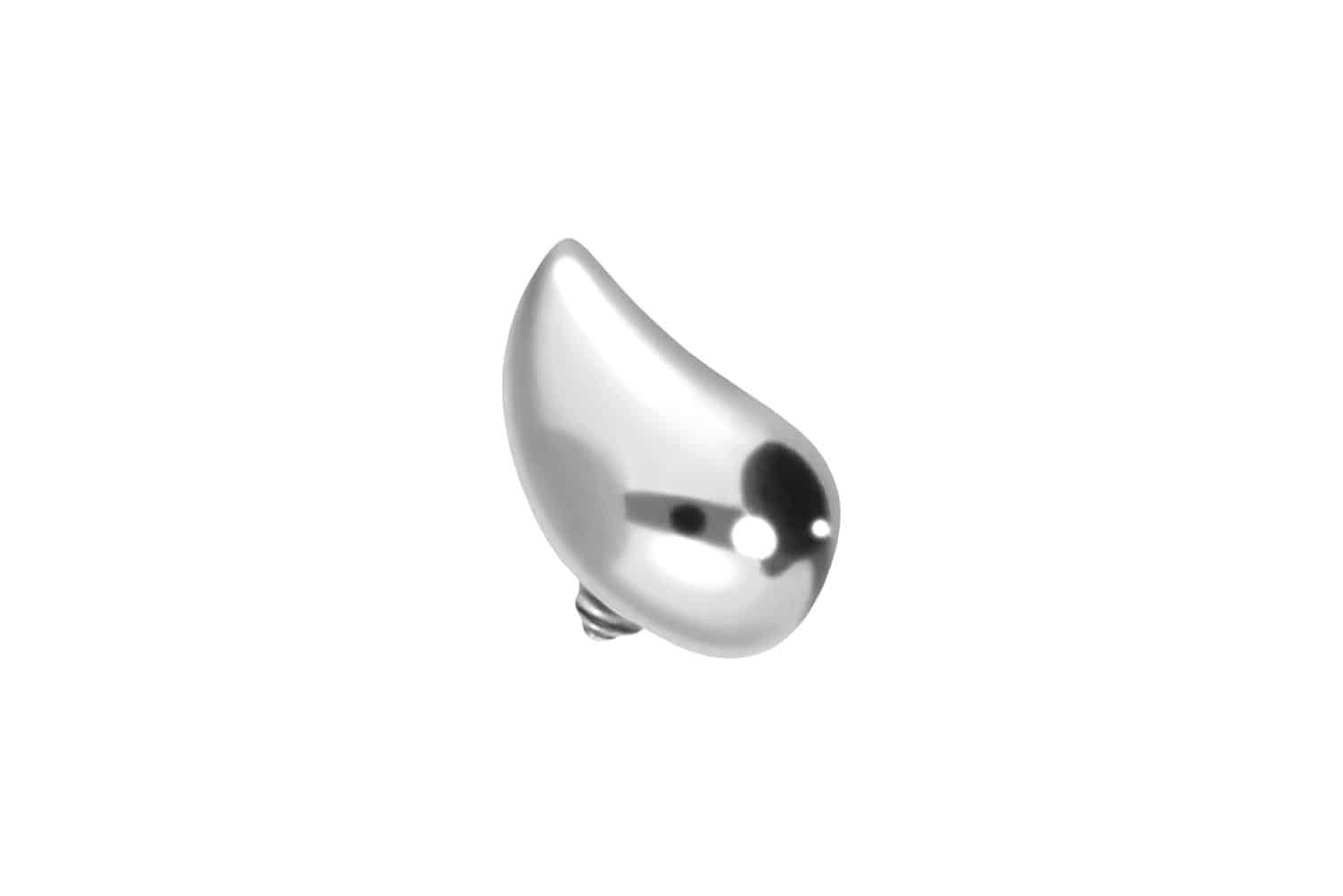 Piercing-Set Titan Dermal Anchor Aufsatz TRÄNE