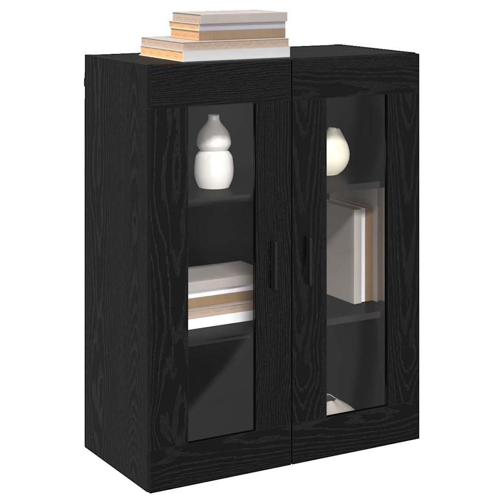 vidaXL Hängeschrank Wandschrank Schwarze Eiche 69.5 günstig online kaufen