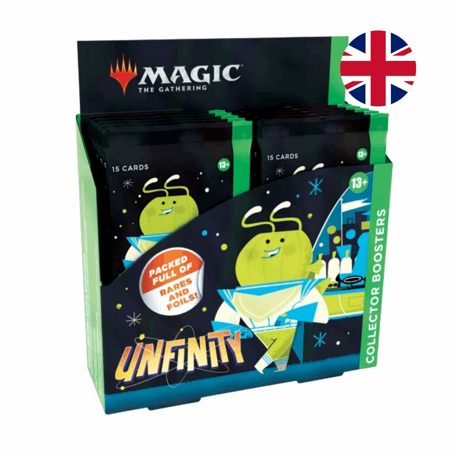Magic the Gathering Sammelkarte Magic: The Gathering - Unfinity - Collector Booster Box - EN