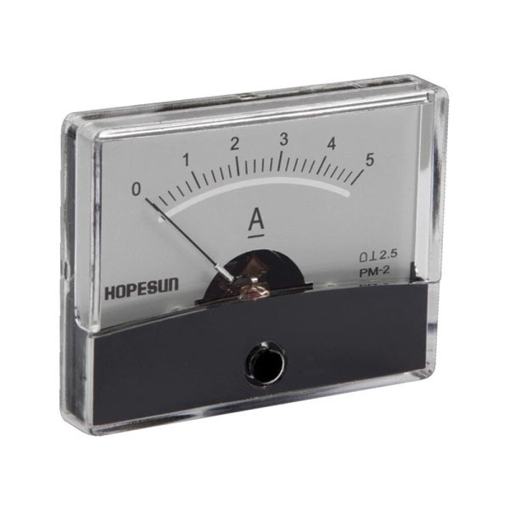 Velleman Strommessgerät Drehspulpanelmeter zum Einbau in elektronische Instrumente, Schalttafe, 1-tlg.