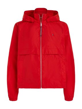 Tommy Hilfiger Windbreaker TRANSITIONAL HOODED WINDBREAKER mit Logostickerei