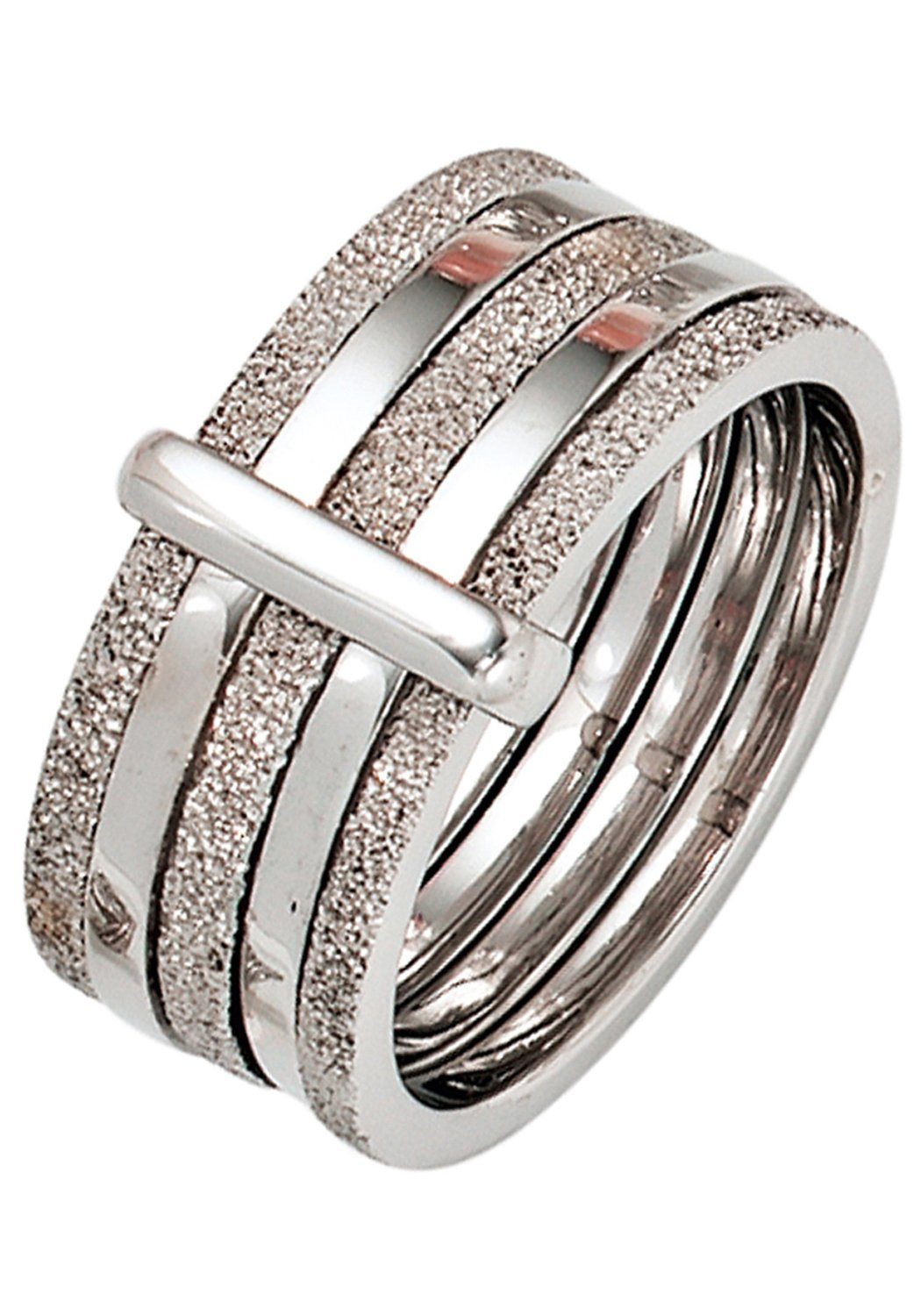 JOBO Silberring, breit 925 Silber günstig online kaufen