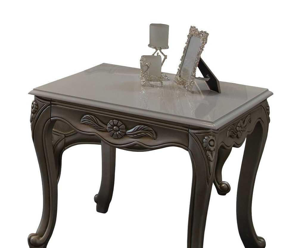 Xlmoebel Beistelltisch Luxus Holz Couchtisch Möbel Set im Art-déco-Stil für das Wohnzimmer (Beistelltisch), Hergestellt in Europa