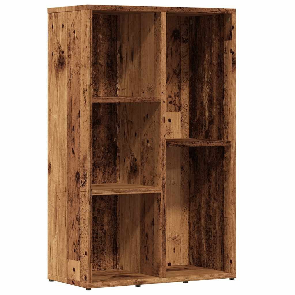 vidaXL Bücherregal Bücherregal Altholz-Optik 50x25x80 cm günstig online kaufen